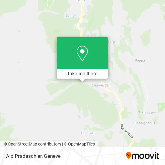 Alp Pradaschier map