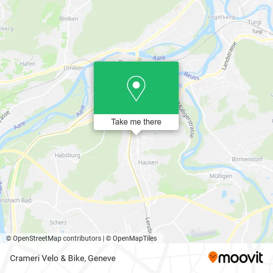 Crameri Velo & Bike map