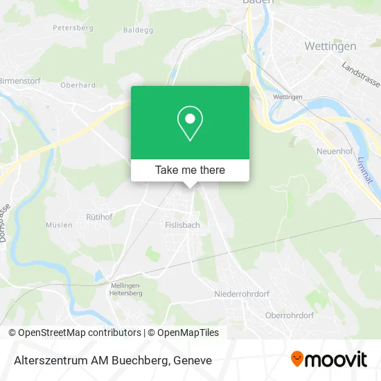 Alterszentrum AM Buechberg map