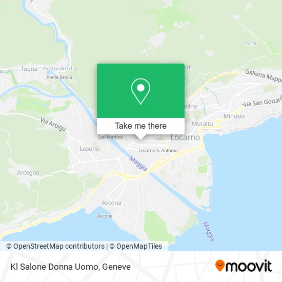 Kl Salone Donna Uomo map