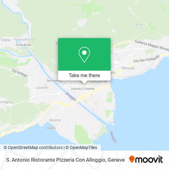 S. Antonio Ristorante Pizzeria Con Alloggio map