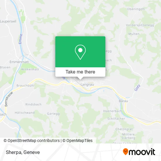Sherpa map