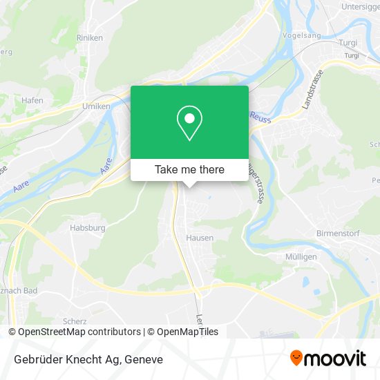 Gebrüder Knecht Ag map