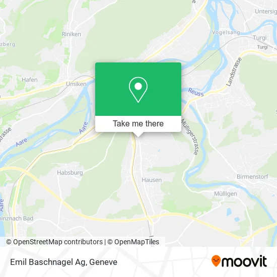 Emil Baschnagel Ag map