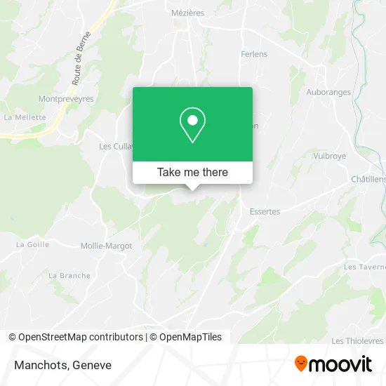 Manchots map