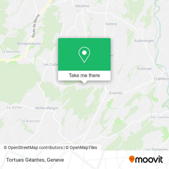 Tortues Géantes map