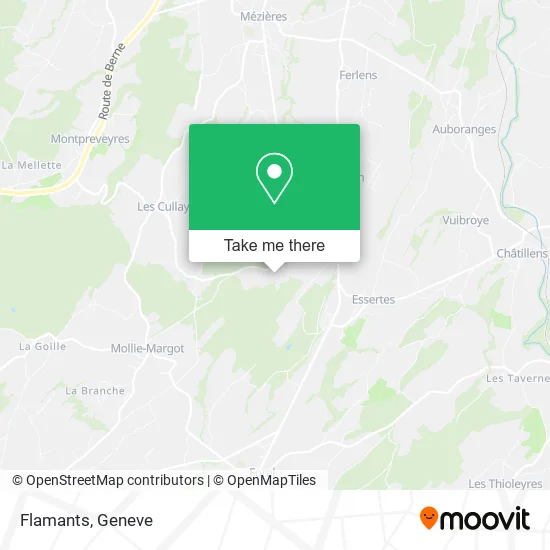 Flamants map