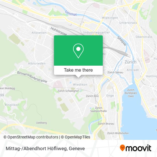 Mittag-/Abendhort Höfliweg map