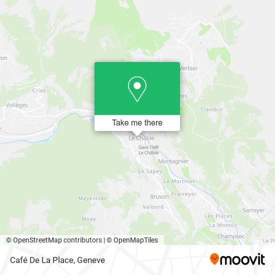 Café De La Place map