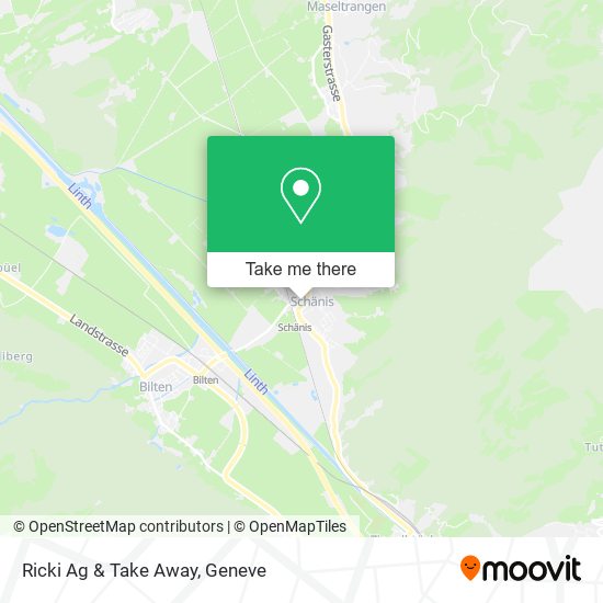 Ricki Ag & Take Away map