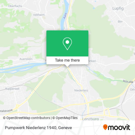 Pumpwerk Niederlenz 1940 map