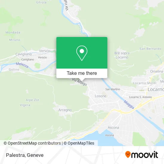 Palestra map