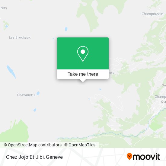 Chez Jojo Et Jibi map