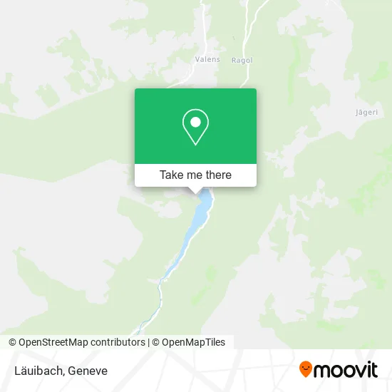 Läuibach map