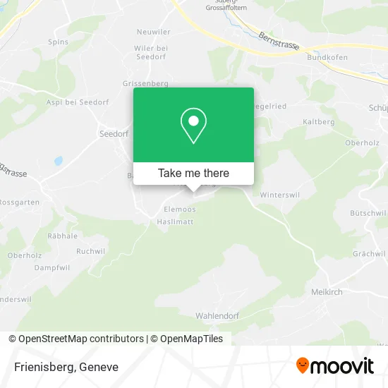 Frienisberg map