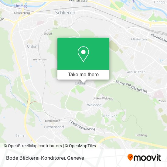 Bode Bäckerei-Konditorei map