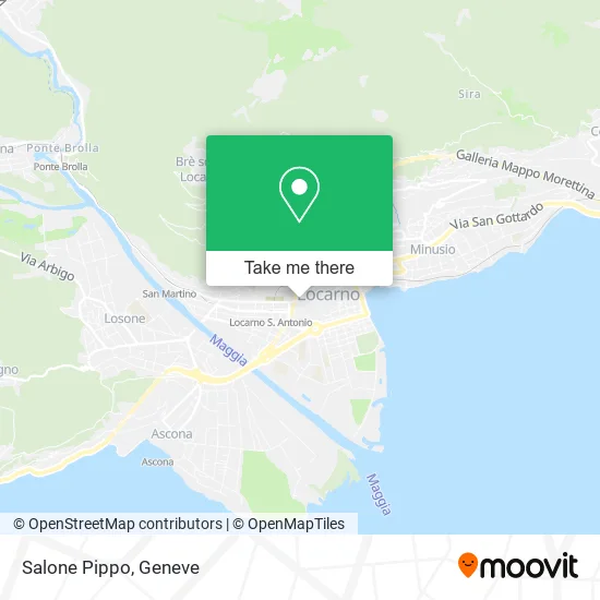 Salone Pippo map