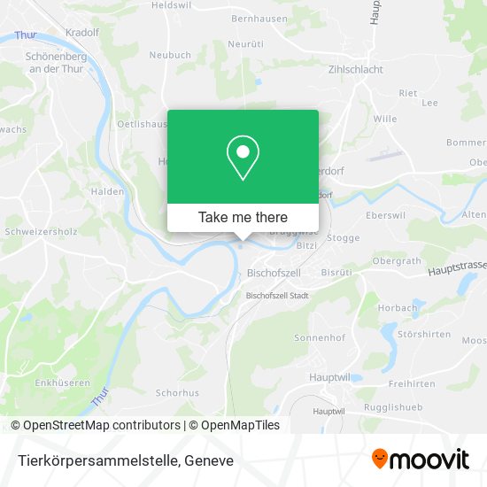 Tierkörpersammelstelle map