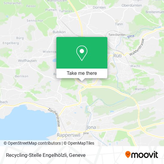 Recycling-Stelle Engelhölzli map