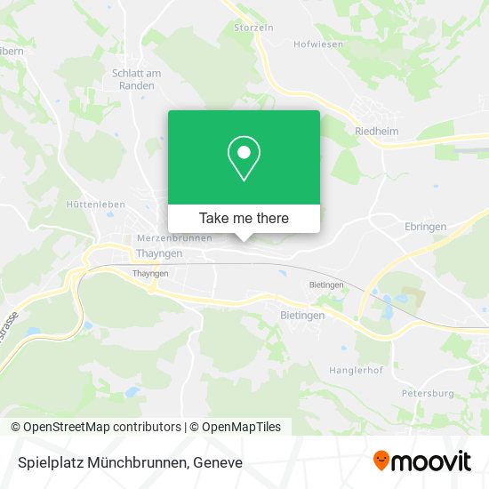 Spielplatz Münchbrunnen map
