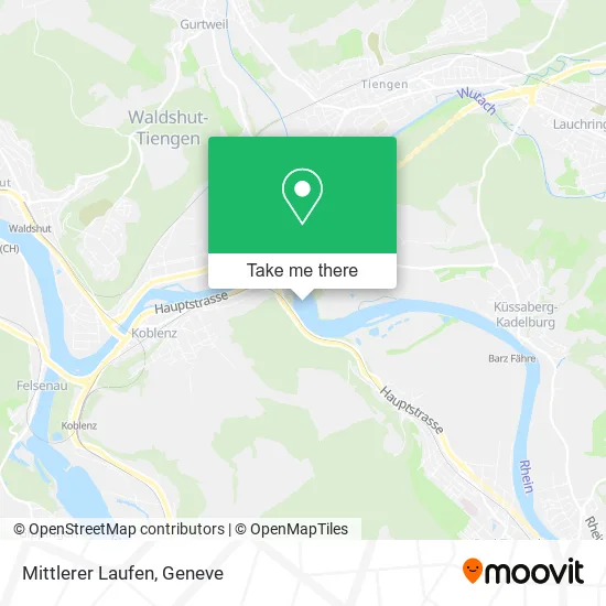 Mittlerer Laufen map