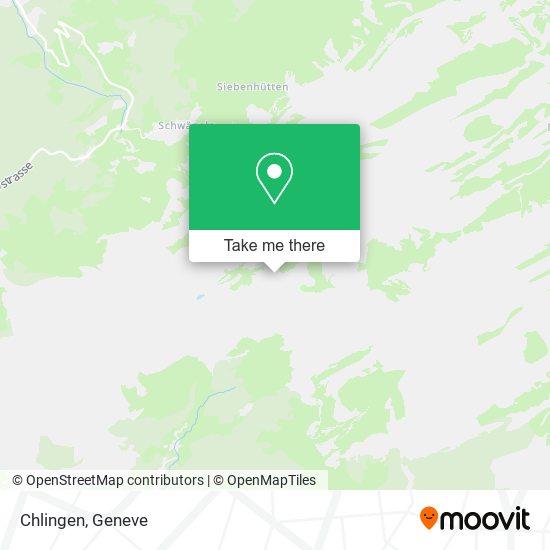 Chlingen map
