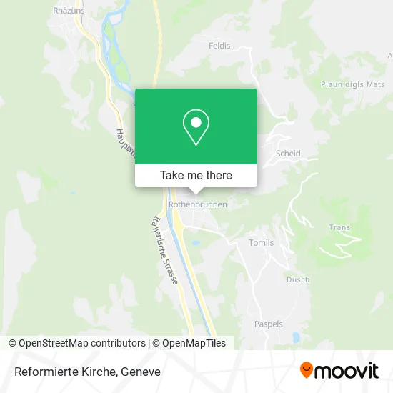 Reformierte Kirche map