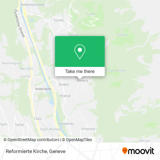 Reformierte Kirche map