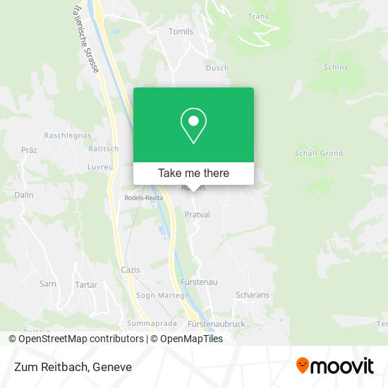 Zum Reitbach map