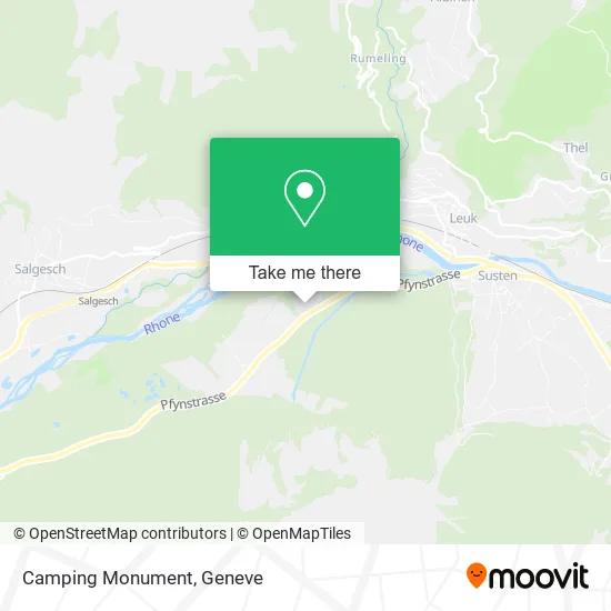 Camping Monument map