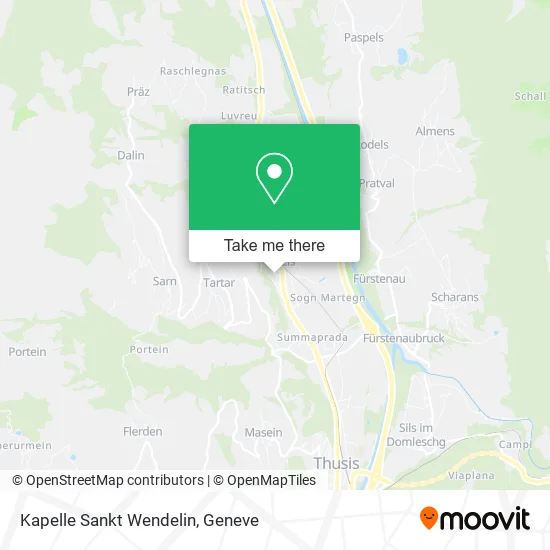 Kapelle Sankt Wendelin map