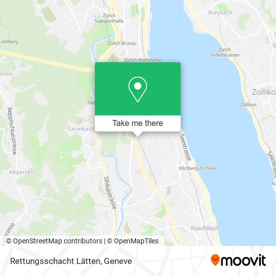Rettungsschacht Lätten map