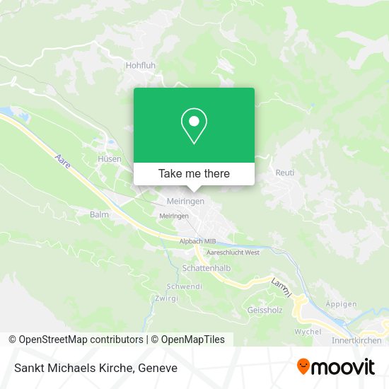 Sankt Michaels Kirche map