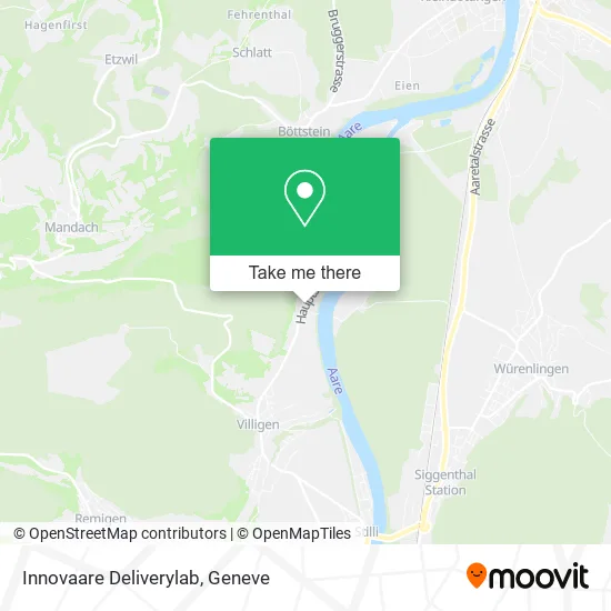 Innovaare Deliverylab map