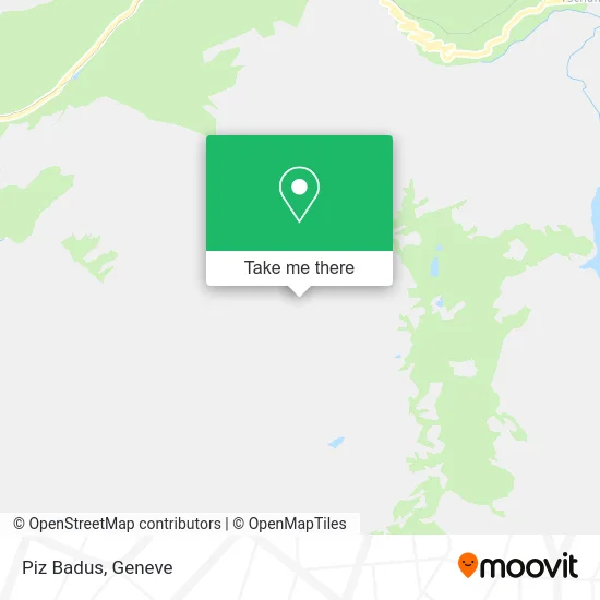 Piz Badus map