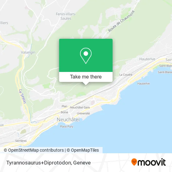 Tyrannosaurus+Diprotodon map