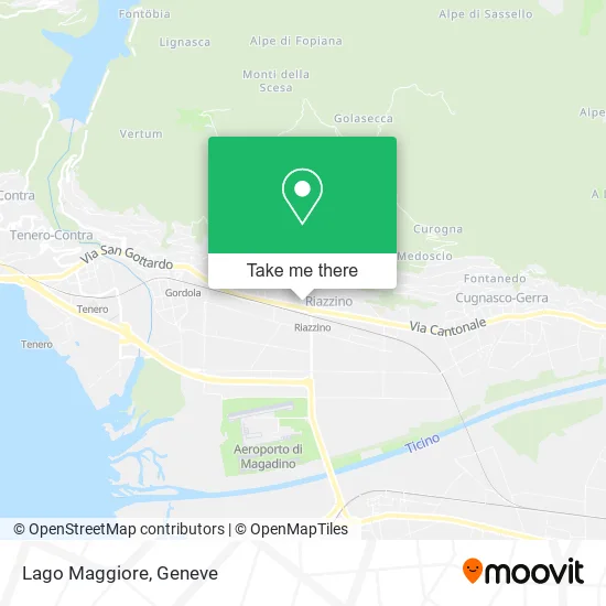 Lago Maggiore map