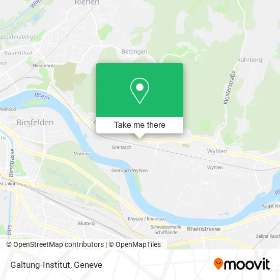 Galtung-Institut map