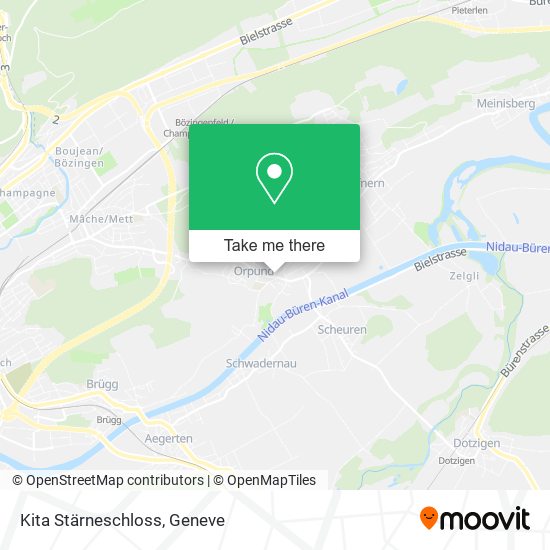 Kita Stärneschloss map