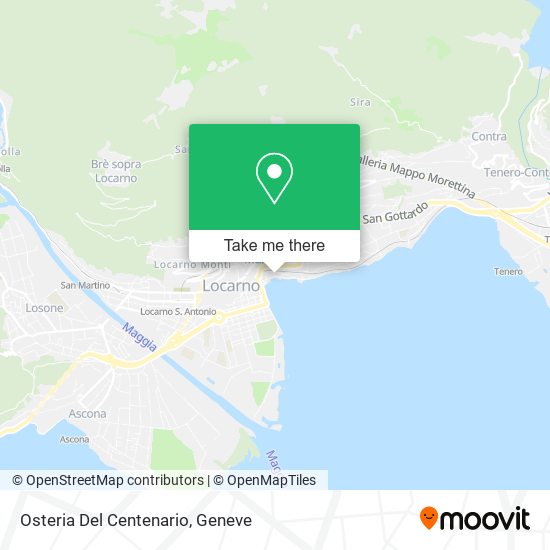 Osteria Del Centenario map