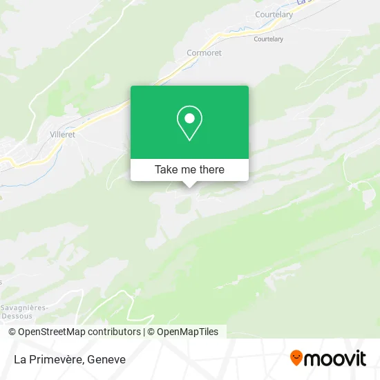 La Primevère map