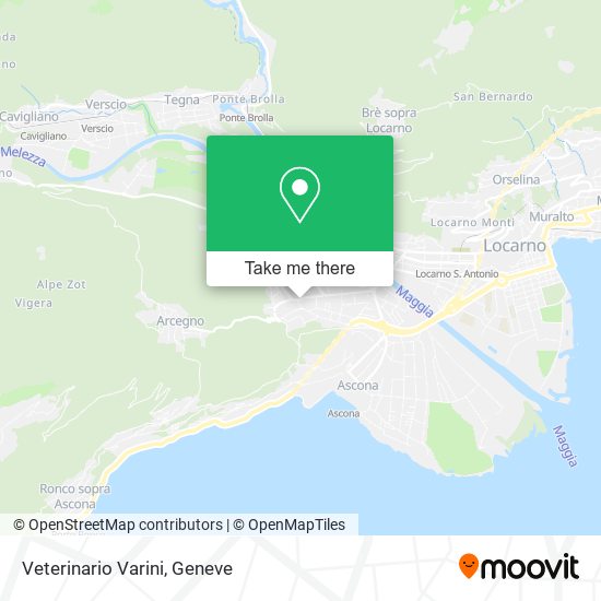 Veterinario Varini map