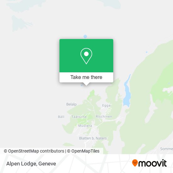 Alpen Lodge map