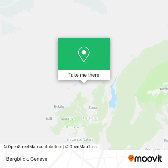 Bergblick map