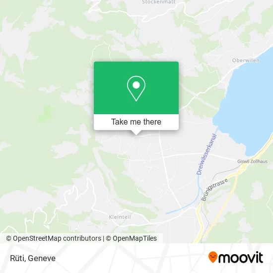 Rüti map