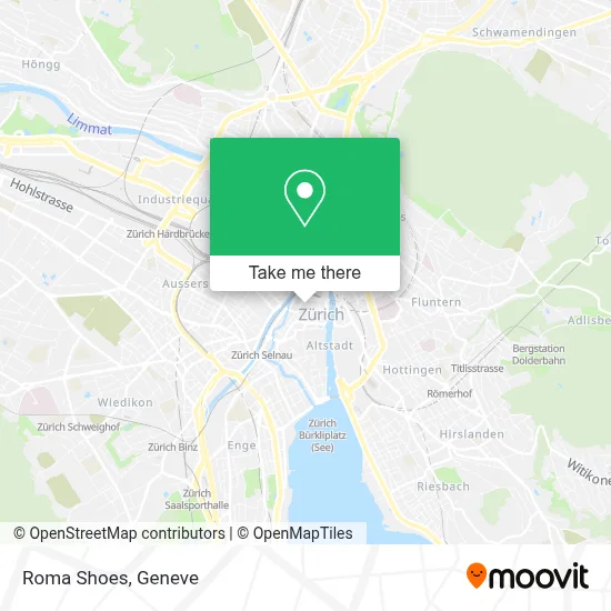 Roma Shoes map