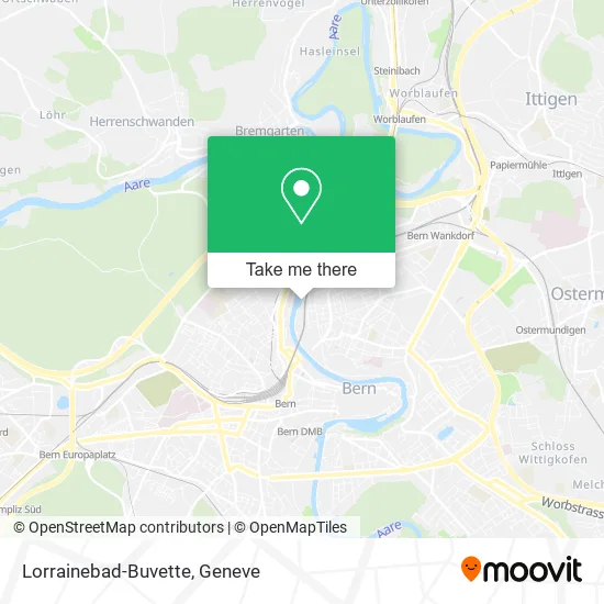 Lorrainebad-Buvette map