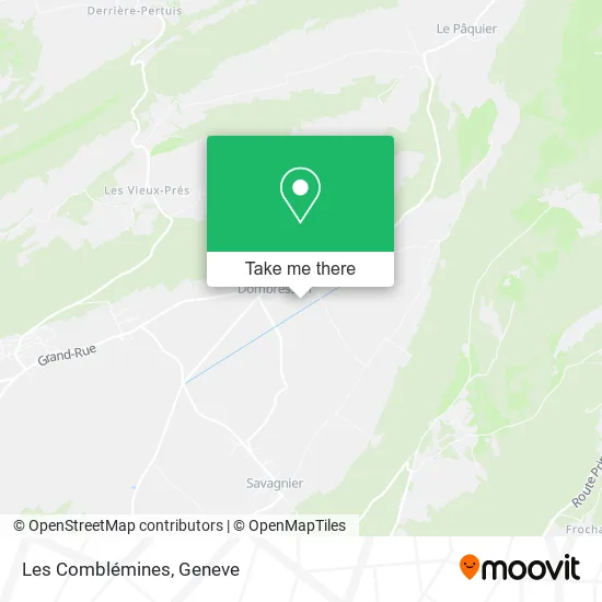 Les Comblémines map