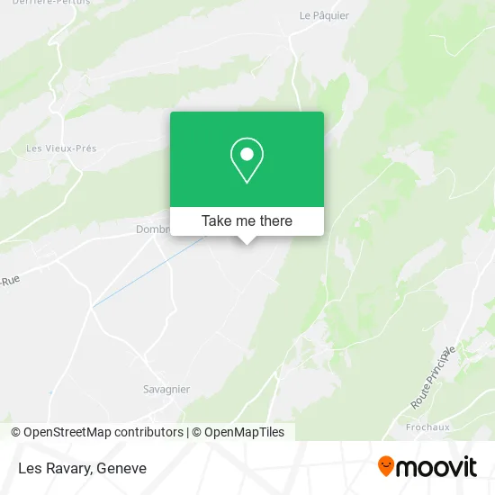 Les Ravary map