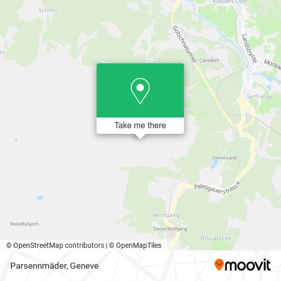 Parsennmäder map